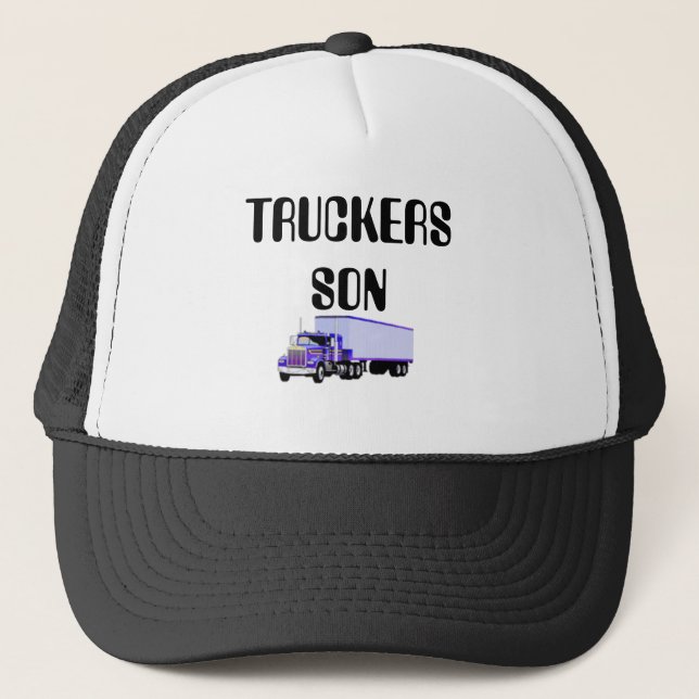Gorra De Camionero truck_0069, HIJO de los CAMIONEROS (Anverso)