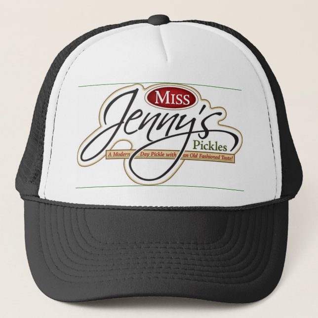 Gorra De Camionero Trucker Hat de Srta. Jenny (Anverso)