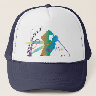 Gorra De Camionero Trucker Hat golf swing acción pincel golpes