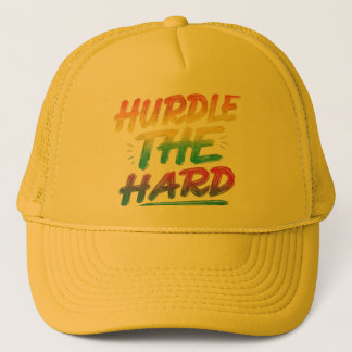 Gorra De Camionero Trucker HatDynamic Cap Design: "Hurdle the Hard"