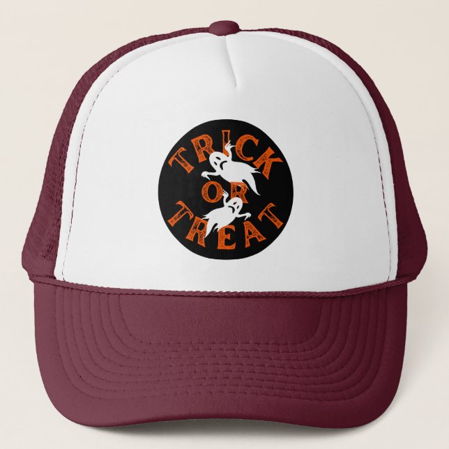 Gorra De Camionero Truco o trato (Anverso)