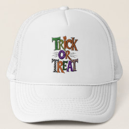 Gorra De Camionero Truco o trato moderno