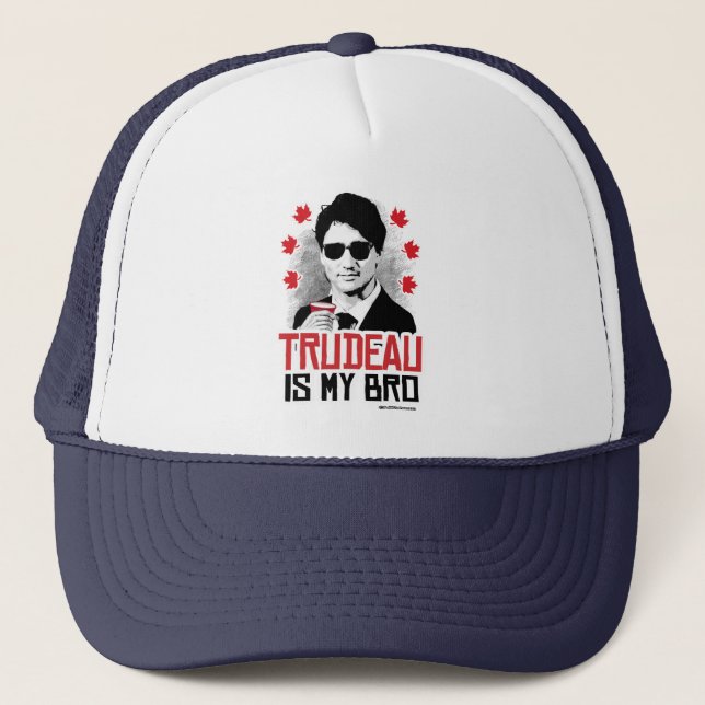Gorra De Camionero Trudeau es mi Bro - .png (Anverso)