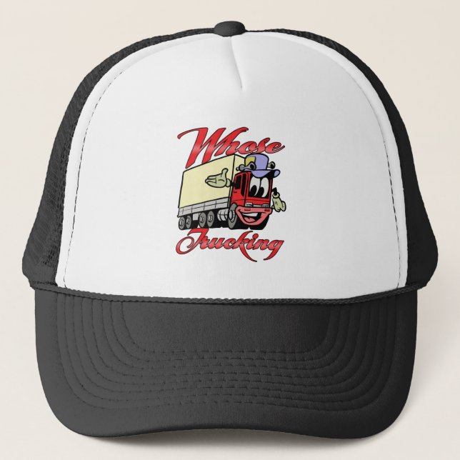 Gorra De Camionero Trueque de los niños (Anverso)