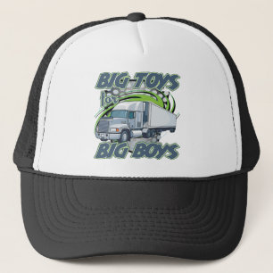 Gorra De Camionero Trueque grande de los muchachos