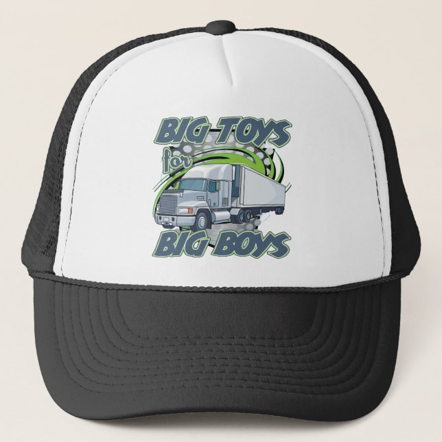 Gorra De Camionero Trueque grande de los muchachos (Anverso)