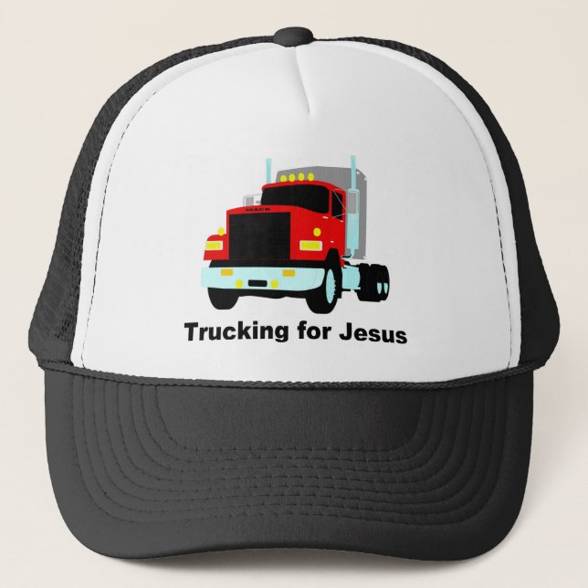 Gorra De Camionero Trueque para Jesús (Anverso)