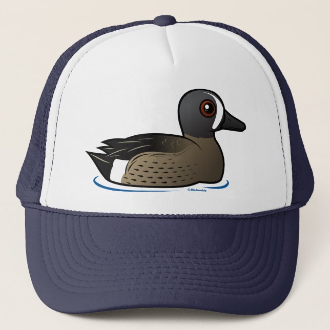 Gorra De Camionero trullo Azul-con alas (Anverso)