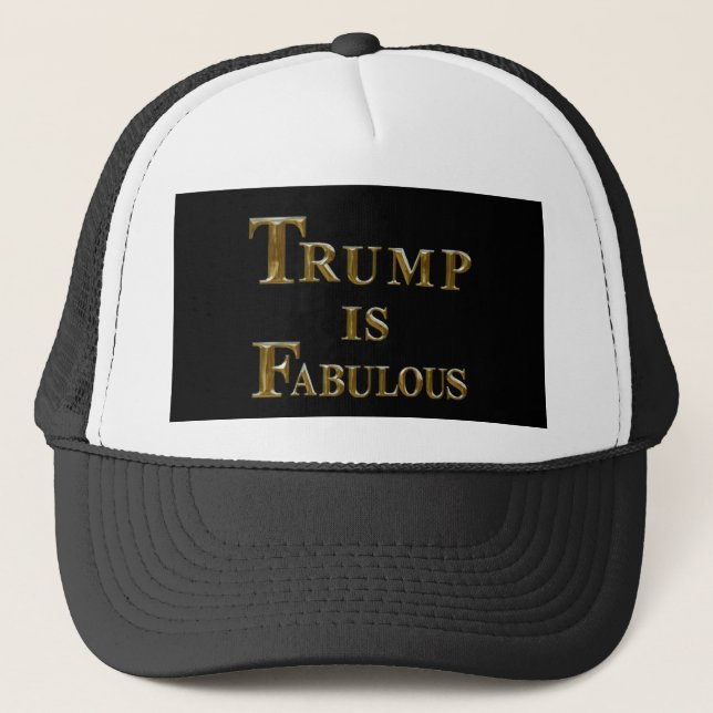GORRA DE CAMIONERO TRUMP (Anverso)