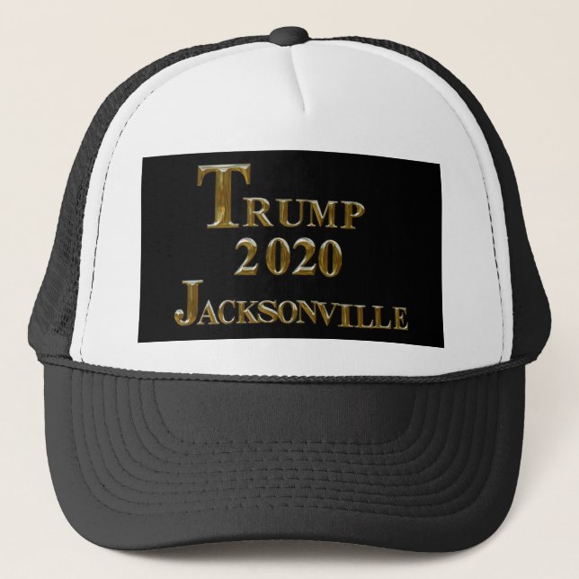 GORRA DE CAMIONERO TRUMP 2020 JACKSONVILLE (Anverso)
