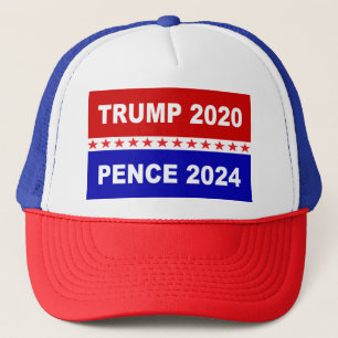 GORRA DE CAMIONERO TRUMP 2020 PENCE 2024