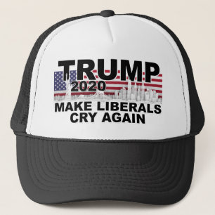Gorra De Camionero Trump 2020 vuelve a llorar a los liberales