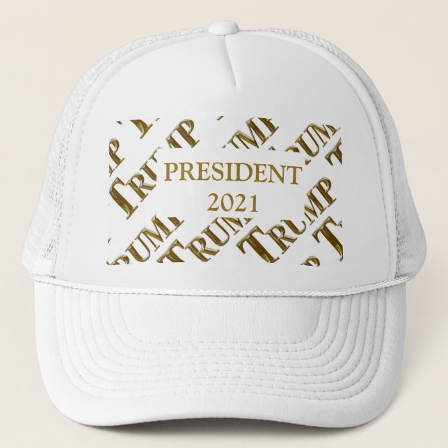 GORRA DE CAMIONERO TRUMP 2021 (Anverso)