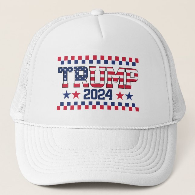 Gorra De Camionero Trump 2024 (Anverso)
