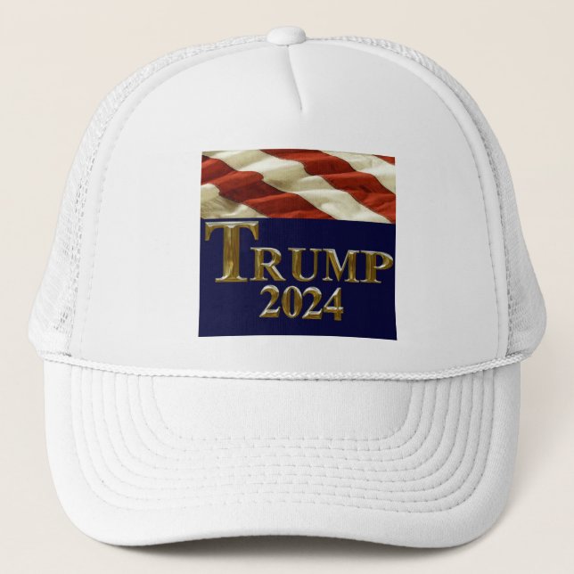 GORRA DE CAMIONERO TRUMP 2024 (Anverso)