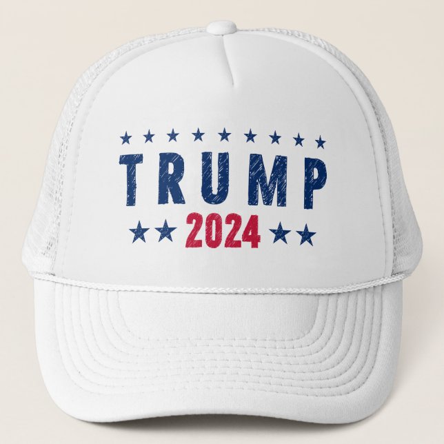 Gorra De Camionero Trump 2024 (Anverso)
