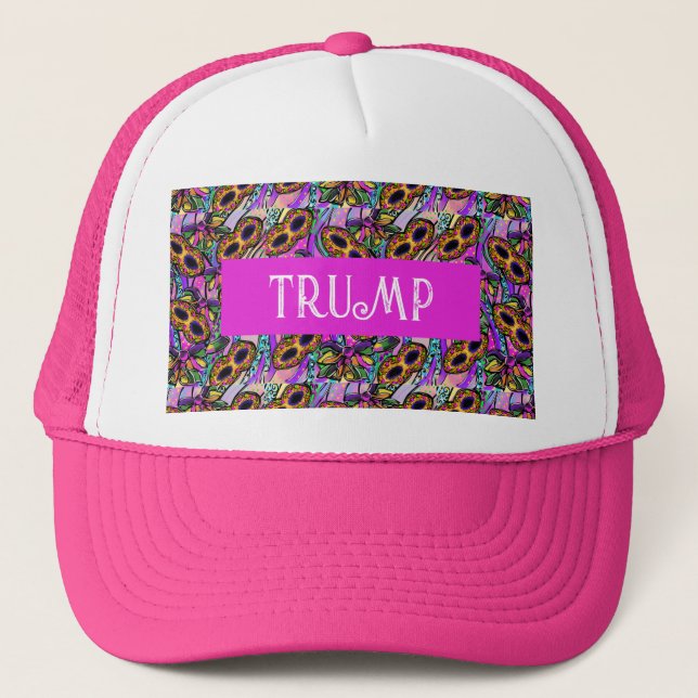 GORRA DE CAMIONERO TRUMP 2024 (Anverso)