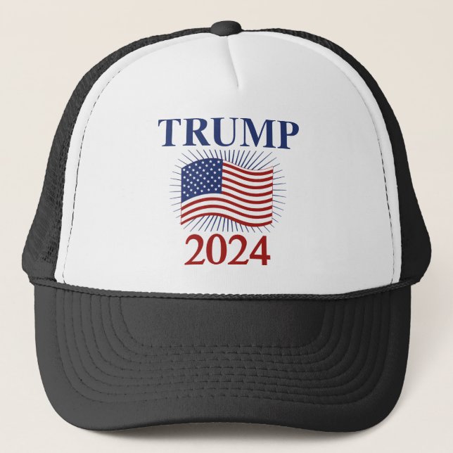 Gorra De Camionero Trump 2024 (Anverso)