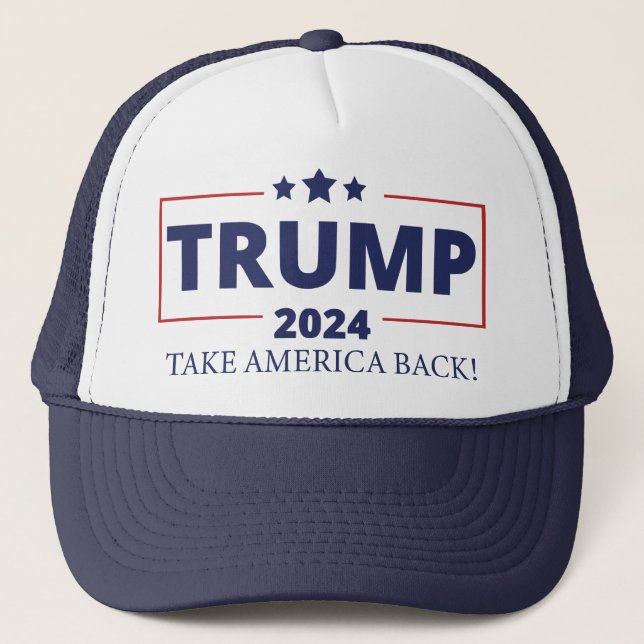 Gorra De Camionero Trump 2024 (Anverso)