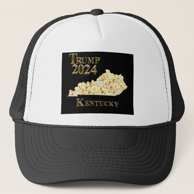 GORRA DE CAMIONERO TRUMP 2024 (Anverso)