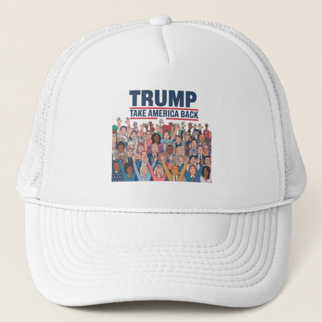 GORRA DE CAMIONERO TRUMP 2024 (Anverso)