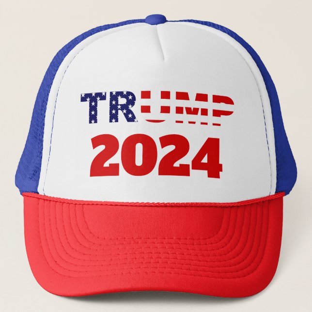Gorra De Camionero Trump 2024 (Anverso)
