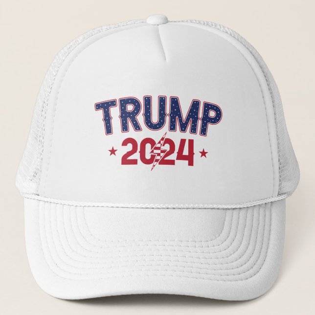 Gorra De Camionero Trump 2024 (Anverso)