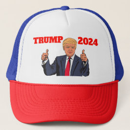 Gorra De Camionero Trump 2024