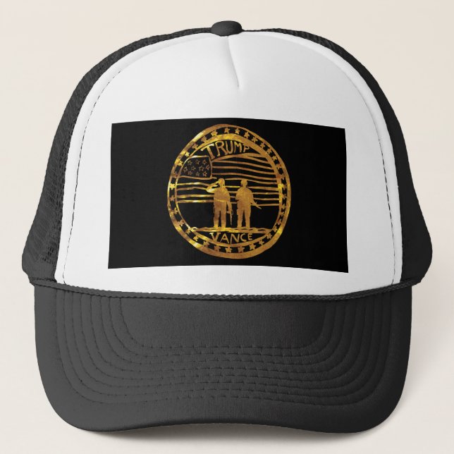 GORRA DE CAMIONERO TRUMP 2024 (Anverso)