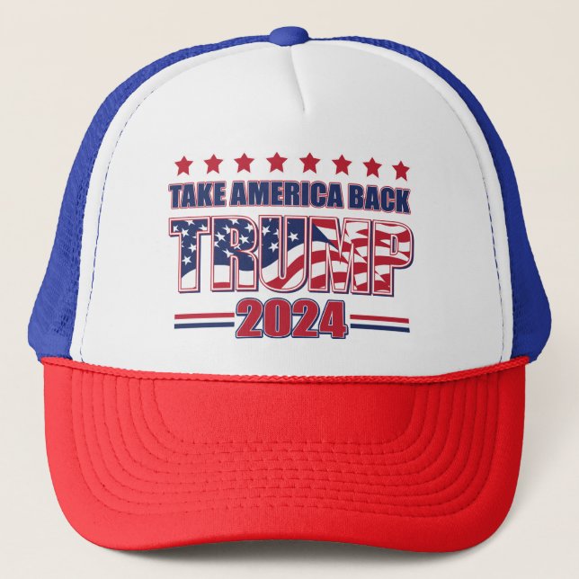 Gorra De Camionero Trump 2024 (Anverso)