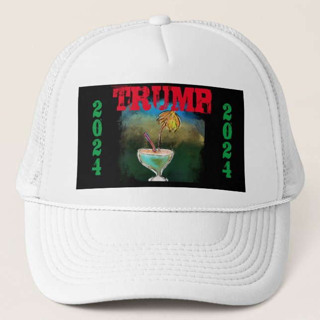 GORRA DE CAMIONERO TRUMP 2024 (Anverso)