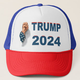 Gorra De Camionero Trump 2024 Disparando a EE.UU.