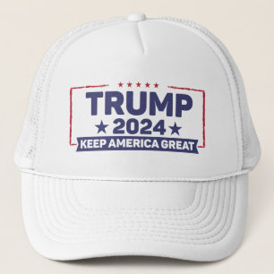 Gorra De Camionero Trump 2024 - Mantener a Estados Unidos grande