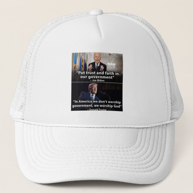 GORRA DE CAMIONERO TRUMP 2024 TRUCKER HAT (Anverso)