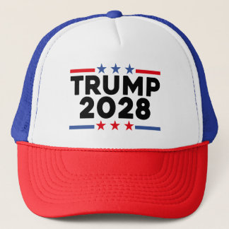 Gorra De Camionero Trump 2028 Vintage MAGA
