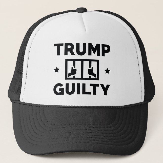 Gorra De Camionero Trump culpable (Anverso)