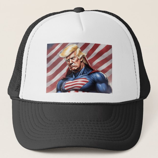 Gorra De Camionero Trump Epic Superhero Cap (Anverso)