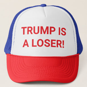 Gorra De Camionero TRUMP ES UN PERDEDOR tonto drumpf Hankamer Artjunk