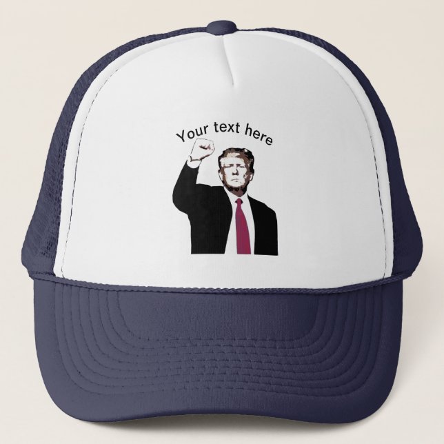 Gorra De Camionero Trump Fist (Anverso)