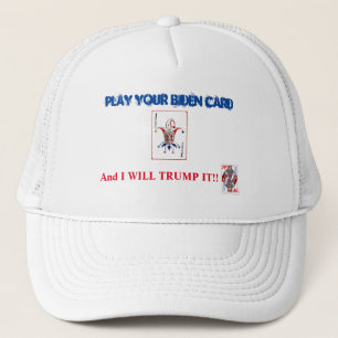 Gorra De Camionero Trump-It Gorra:Blanca