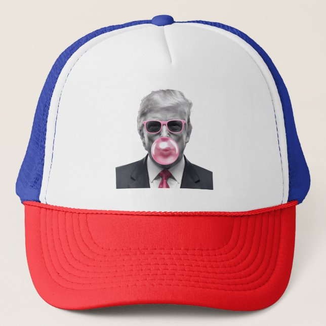 Gorra De Camionero Trump, la trampa de la burbuja (Anverso)