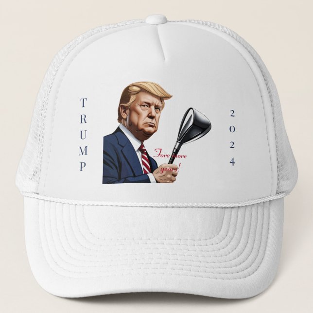 Gorra De Camionero Trump: ¡Más años de grandeza! (Anverso)