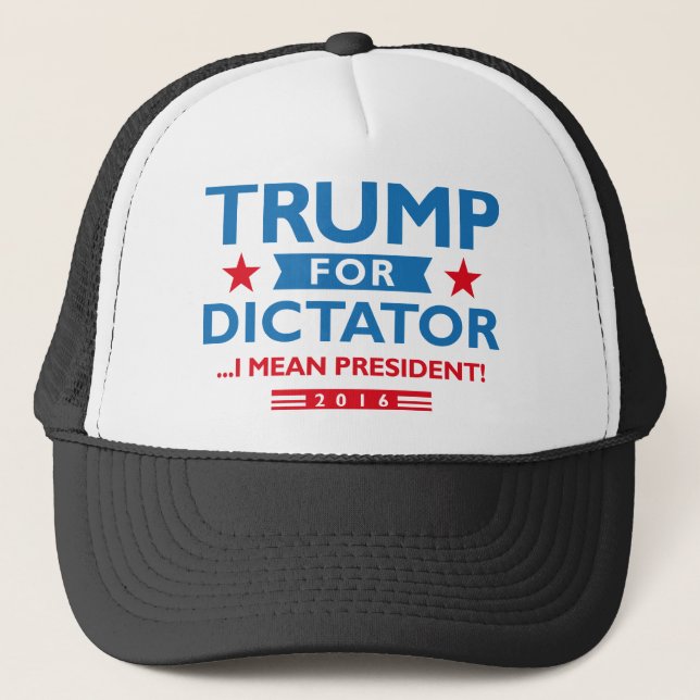 Gorra De Camionero Trump para el dictador (Anverso)