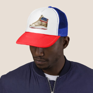 Gorra De Camionero Trump Sneakers / Nunca rendirse High-Tops