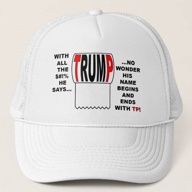 Gorra De Camionero ¡Trump TP! (Anverso)