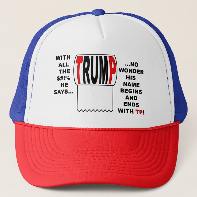 Gorra De Camionero ¡Trump TP! (Anverso)