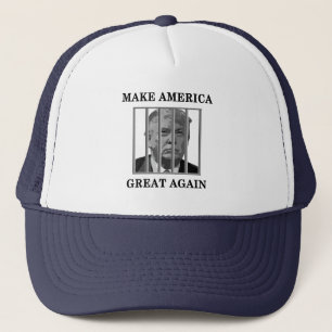 Gorra De Camionero Trump tras las rejas