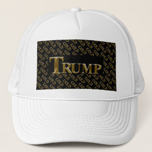 GORRA DE CAMIONERO TRUMP USA GOLD