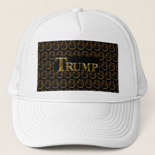 GORRA DE CAMIONERO TRUMP USA GOLD