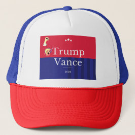 Gorra De Camionero Trump Vance 2024